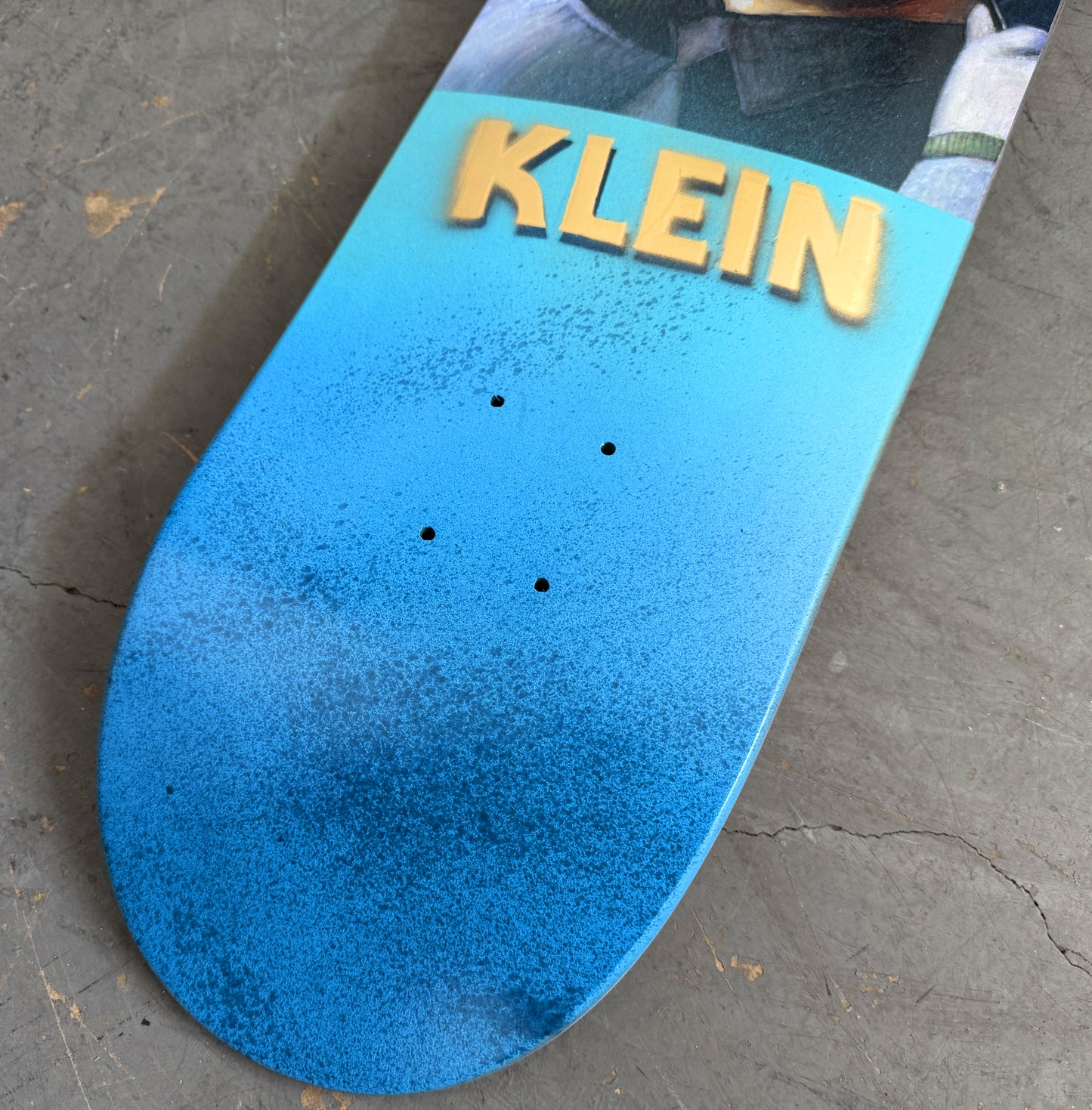 klein hammers 8.25 X 32.25 BEAUTIFUL BLUE MIXED PROCESS 1 of 1