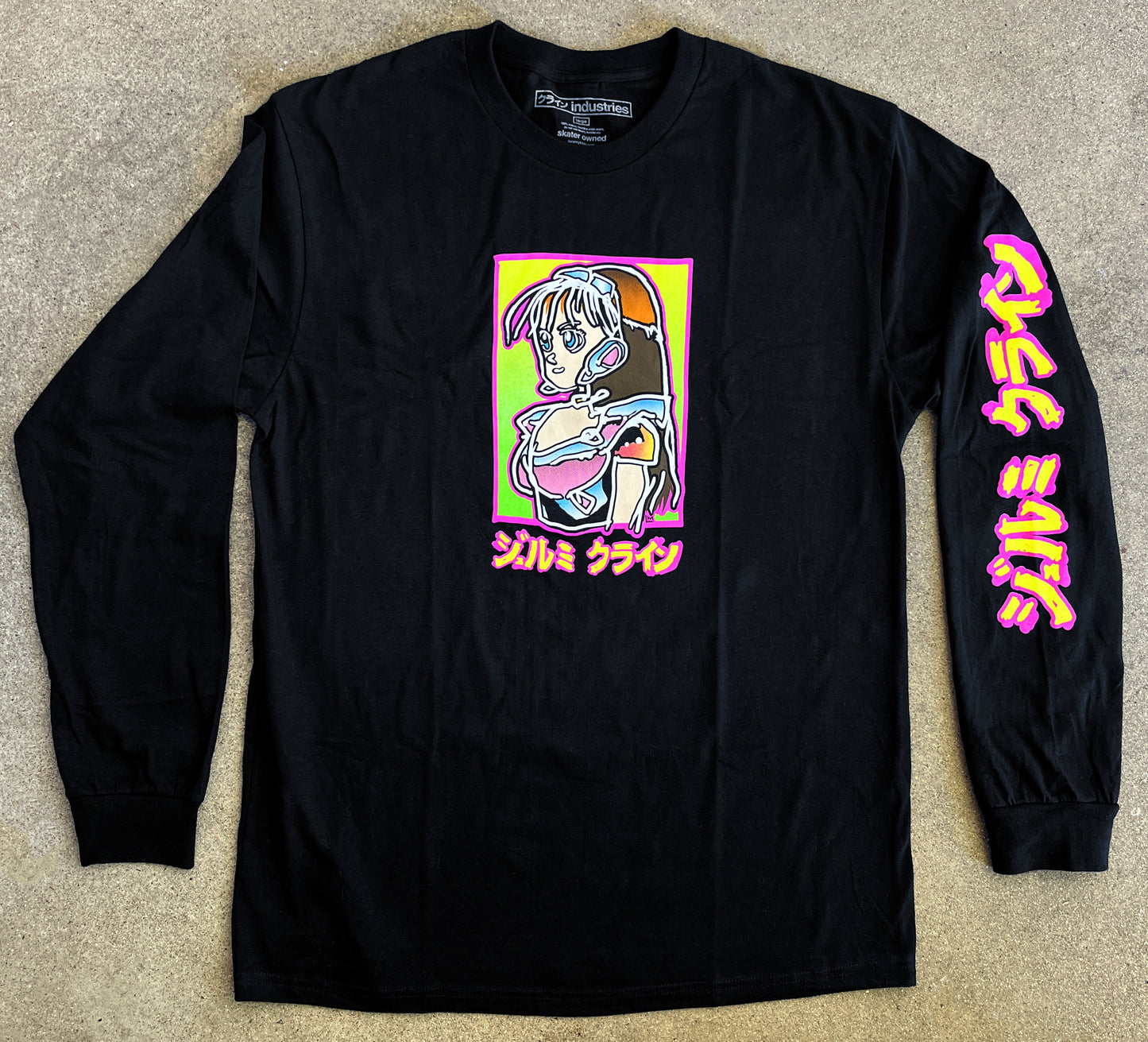 LANCE dream girl LONG SLEEVE t-shirt black