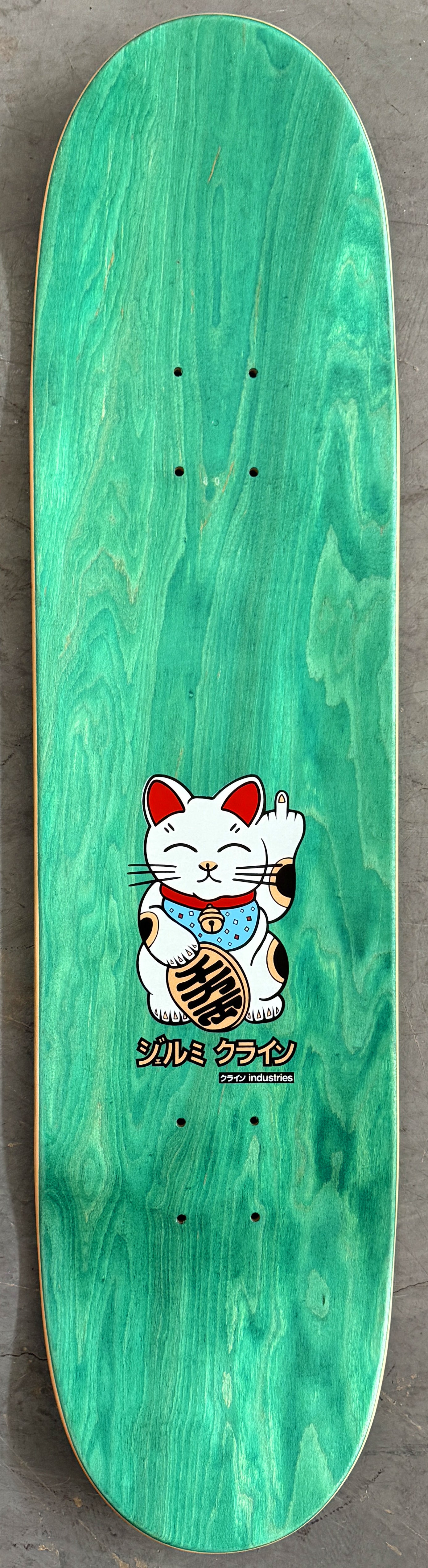 unlucky cat MATTE BLACK 8.0 X 31.75