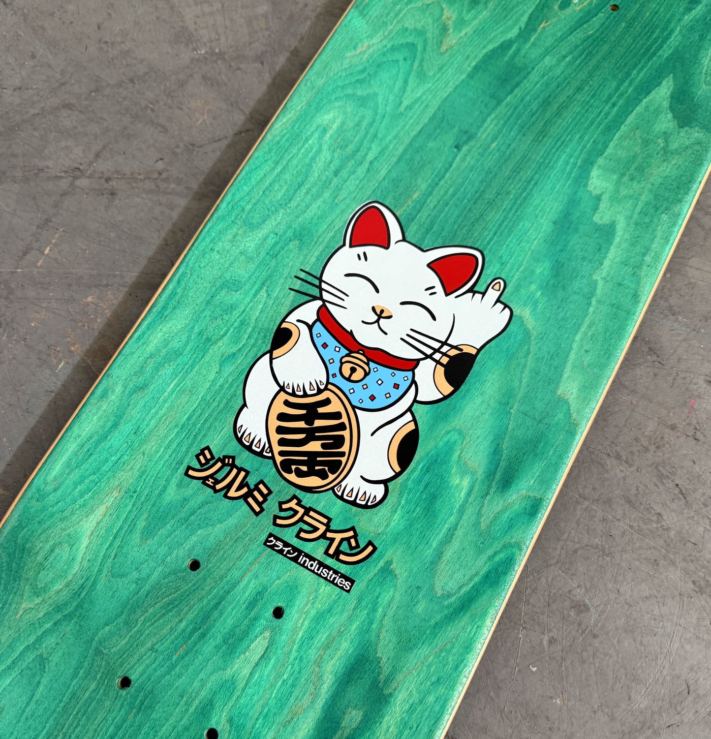 unlucky cat MATTE BLACK 8.0 X 31.75