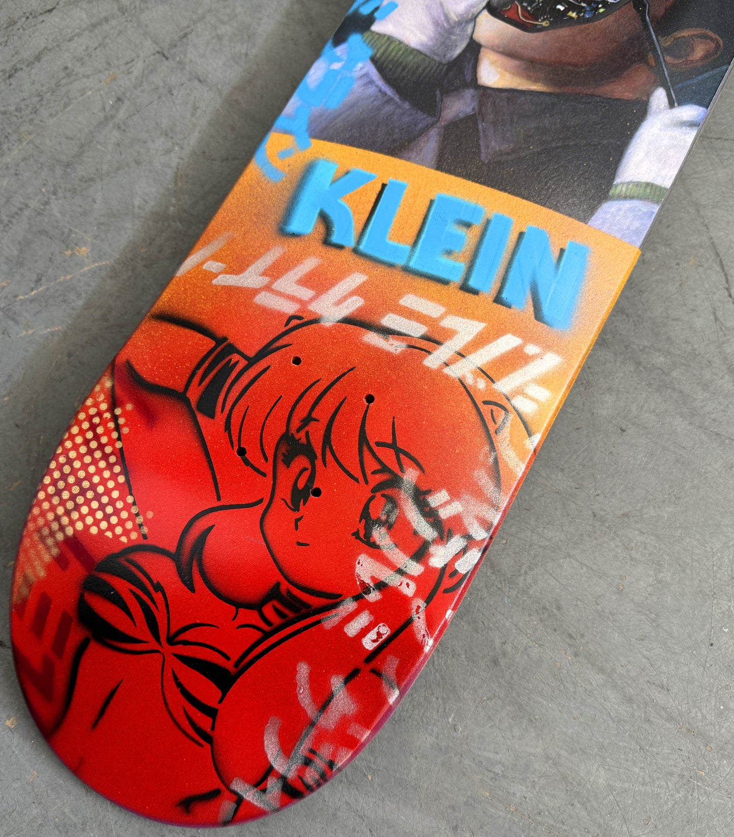 klein hammers 8.25 X 32.25 RED/ORANGE MIXED PROCESS 1 of 1