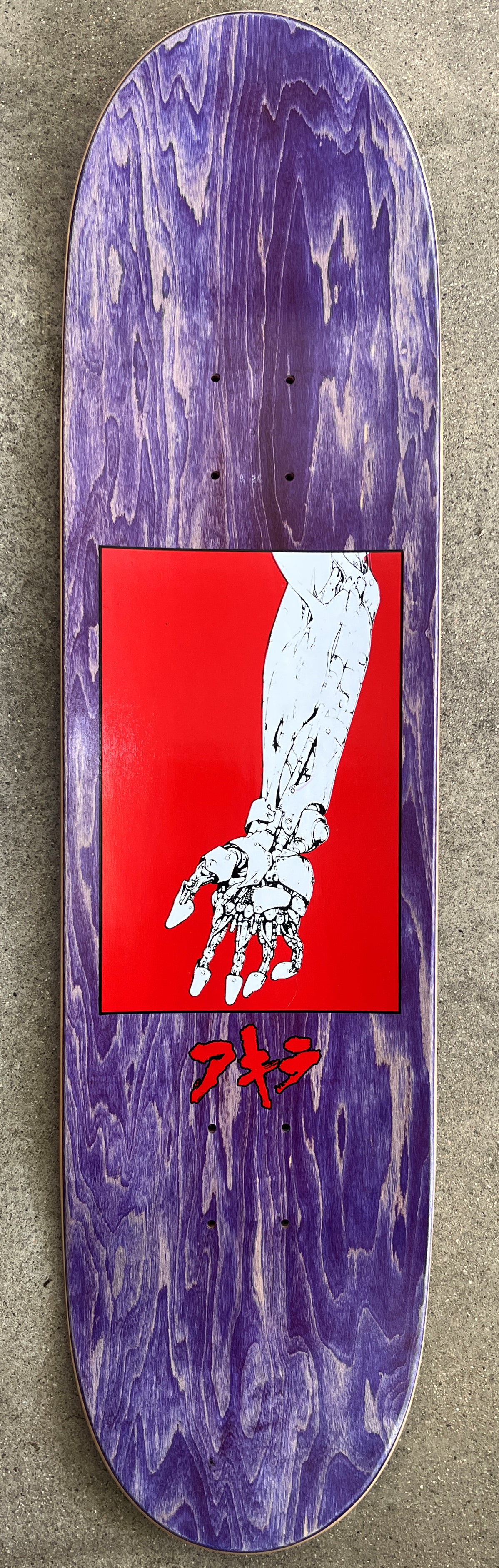 tetsuo mutation II 8.25 X 32.25 hand screened - special fountain gradient blue