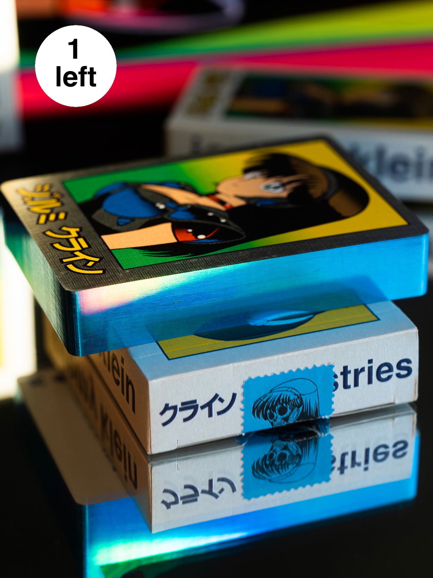 dream girl playing cards LIMITED FOIL EDITION GILDED BLUE/TEAL SHIFT