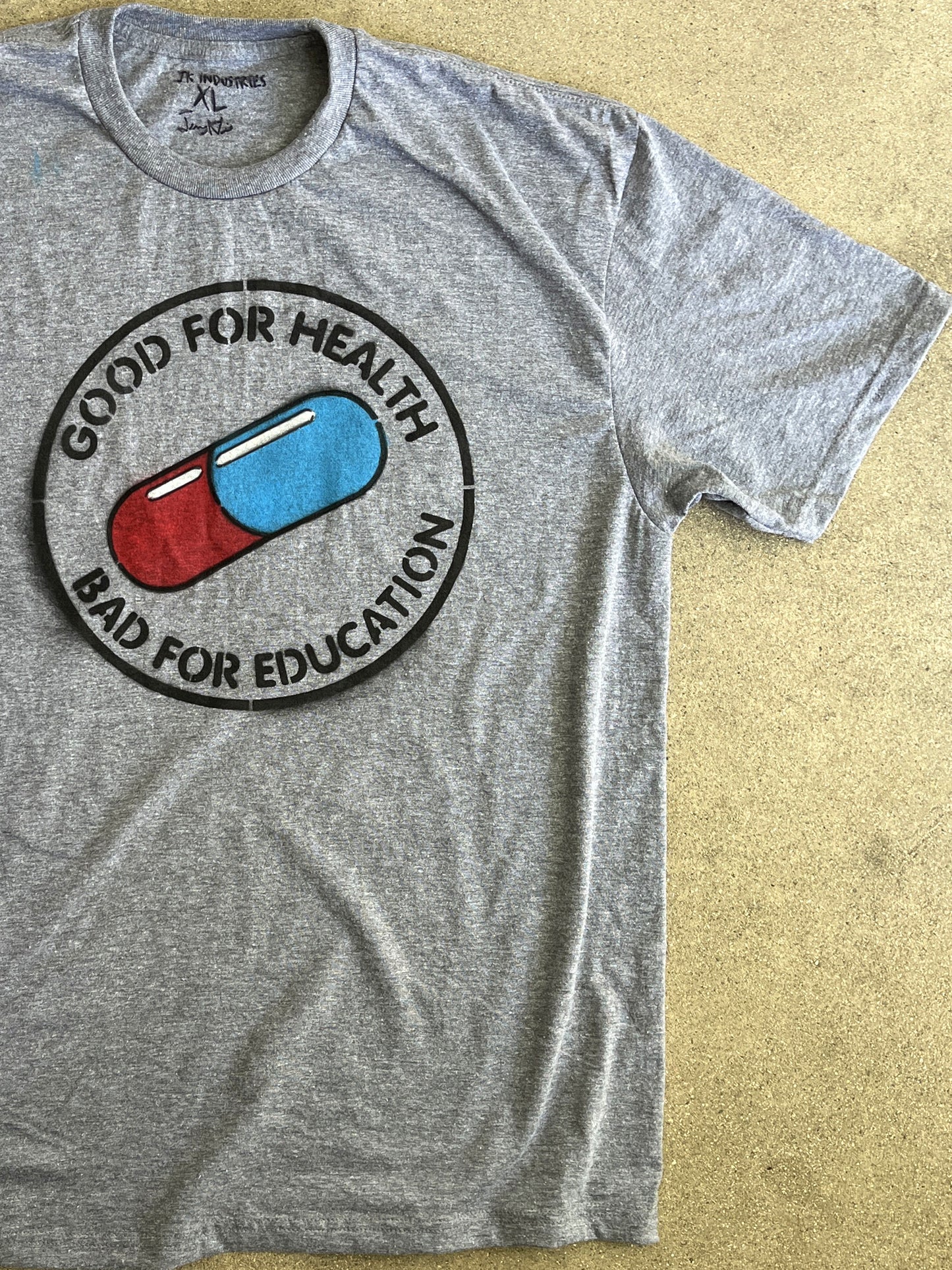 good for health HANDPAINTED t-shirt