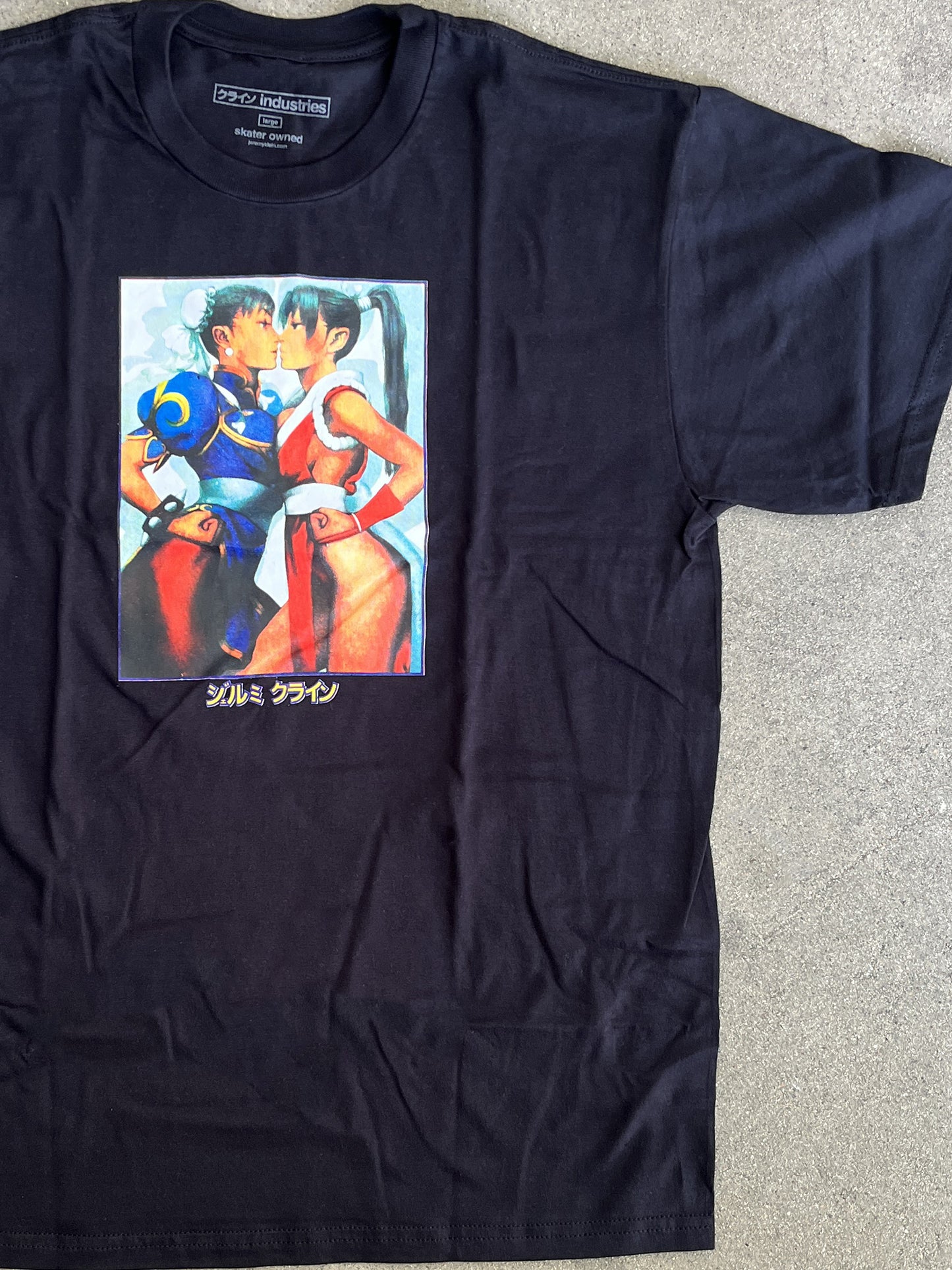 chun vs. mai t-shirt -BLACK