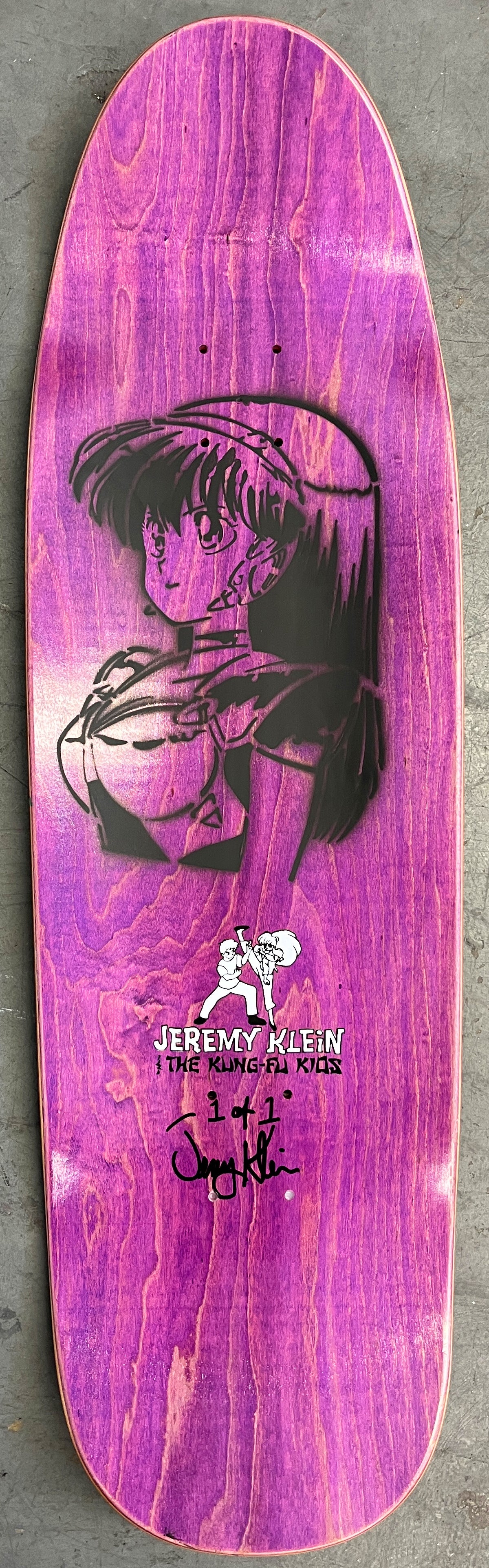 kung-fu kids HAND SCREENED/WHEATPASTE/GLUE/COMICS/SPRAY PAINT - 9.5 X 31.75 1 OF 1