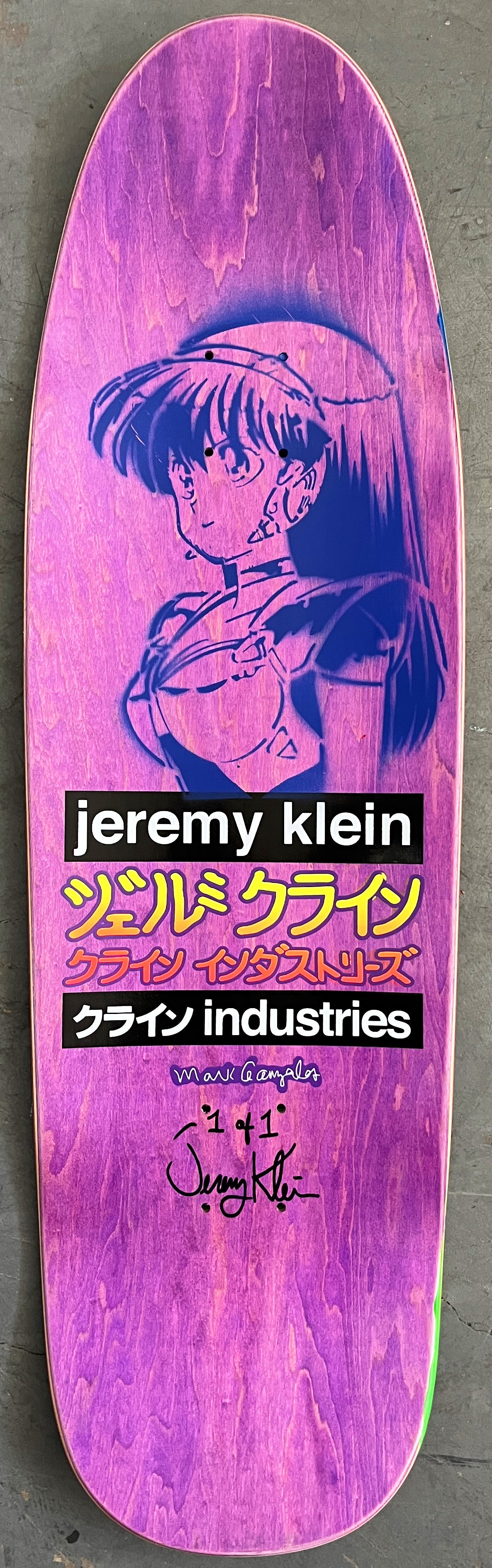 gonz dream girl WHITE/BLUE/GREEN 9.5 X 31.75 1 OF 1