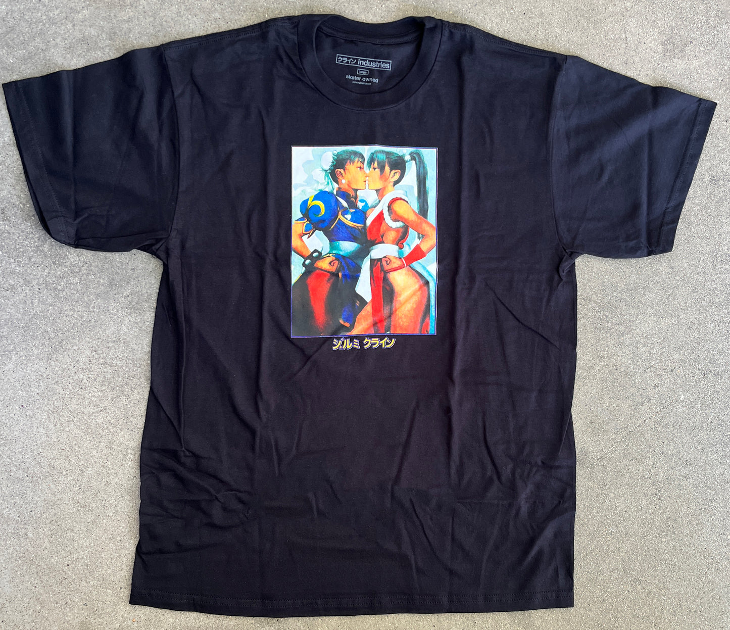 chun vs. mai t-shirt -BLACK