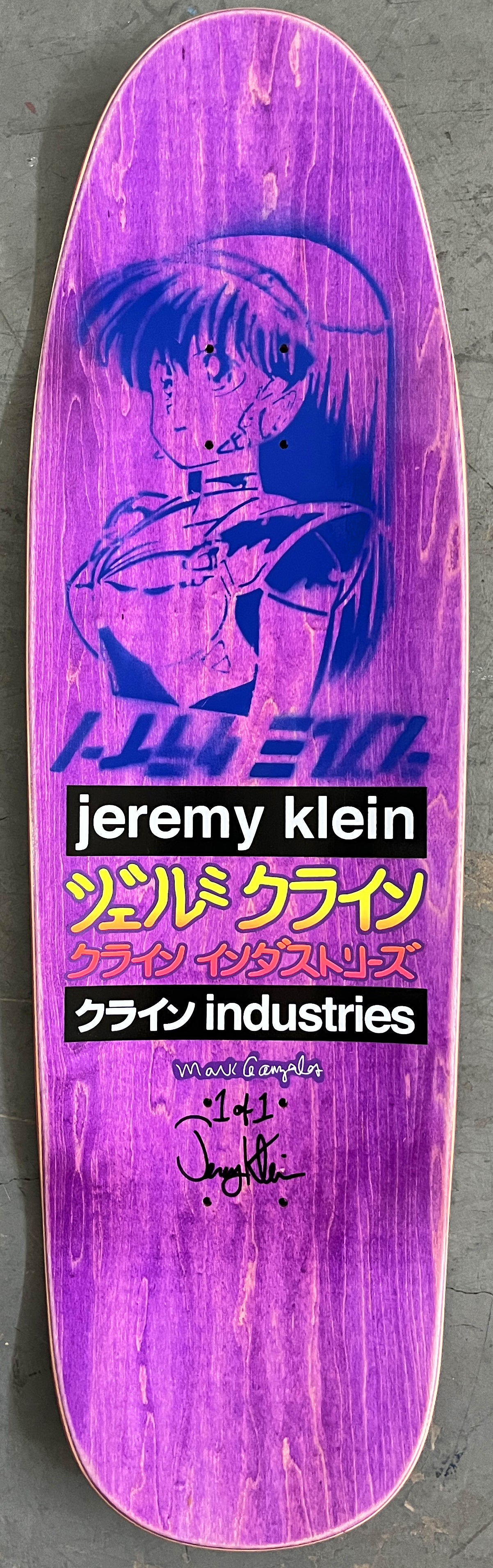 gonz dream girl LIGHT BLUE/PINK/BLUE 9.5 X 31.75 1 OF 1