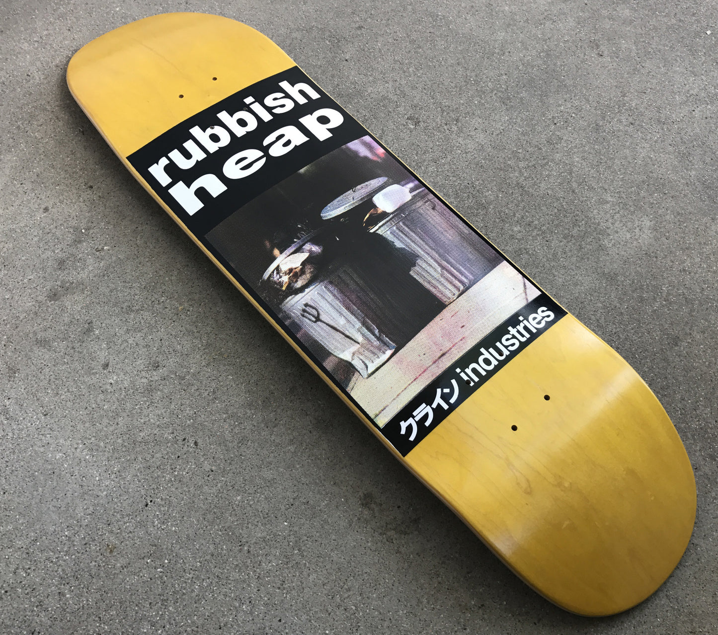 SIGNED rubbish heap limited edition board ASSORTED COLORS 8.55 X 32.5