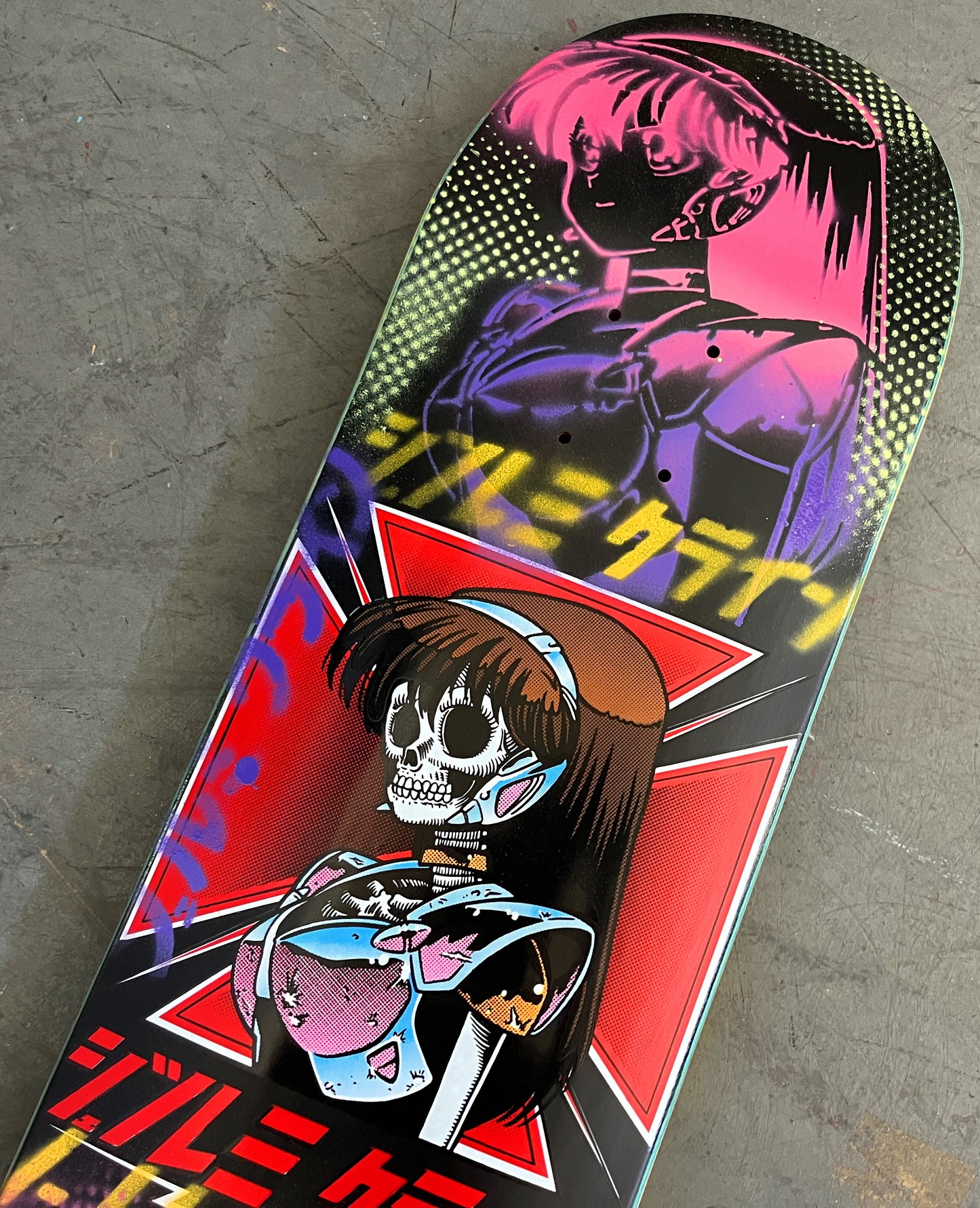 dream hawk BLACK/RED/PURPLE/PINK 8.5 X 32.25 1 OF 1