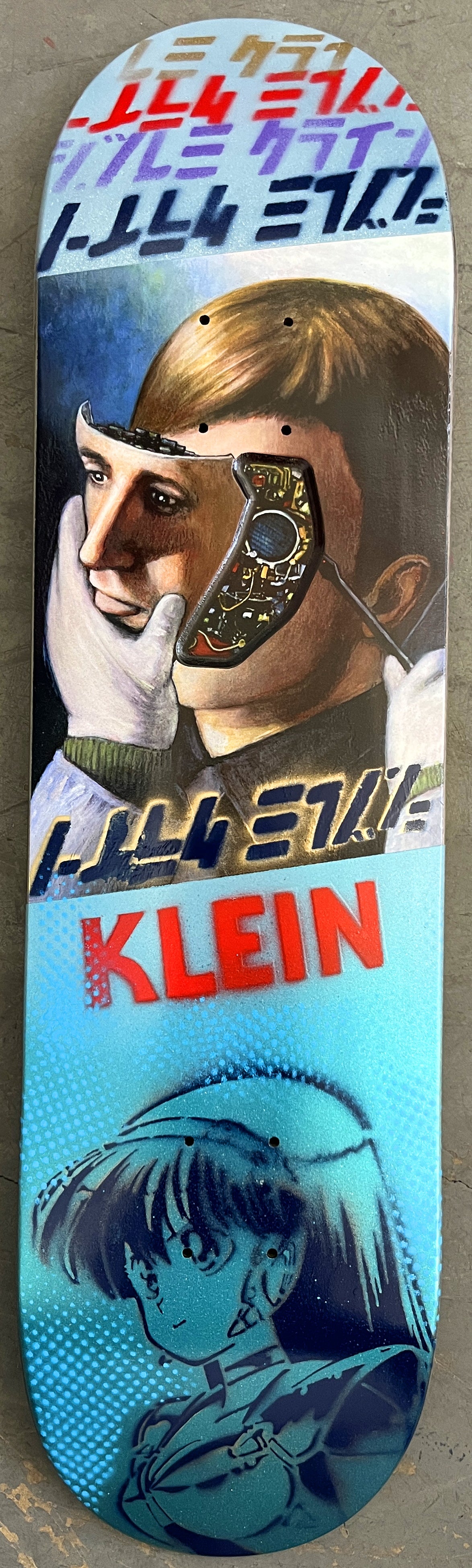 klein hammers 8.25 X 32.25 METALLIC BLUE/TEAL MIXED PROCESS 1 of 1