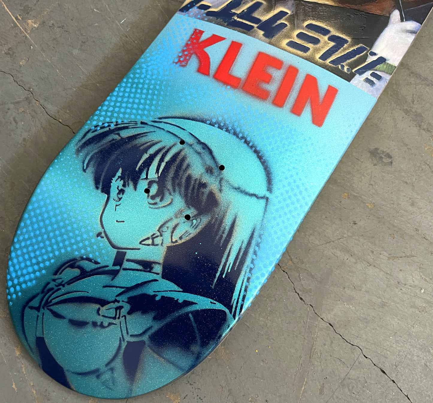 klein hammers 8.25 X 32.25 METALLIC BLUE/TEAL MIXED PROCESS 1 of 1