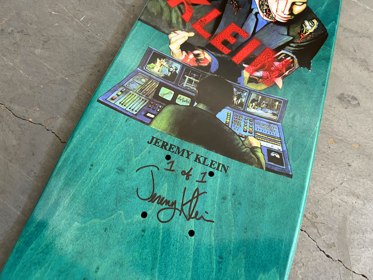 klein hammers 8.25 X 32.25 METALLIC BLUE/TEAL MIXED PROCESS 1 of 1