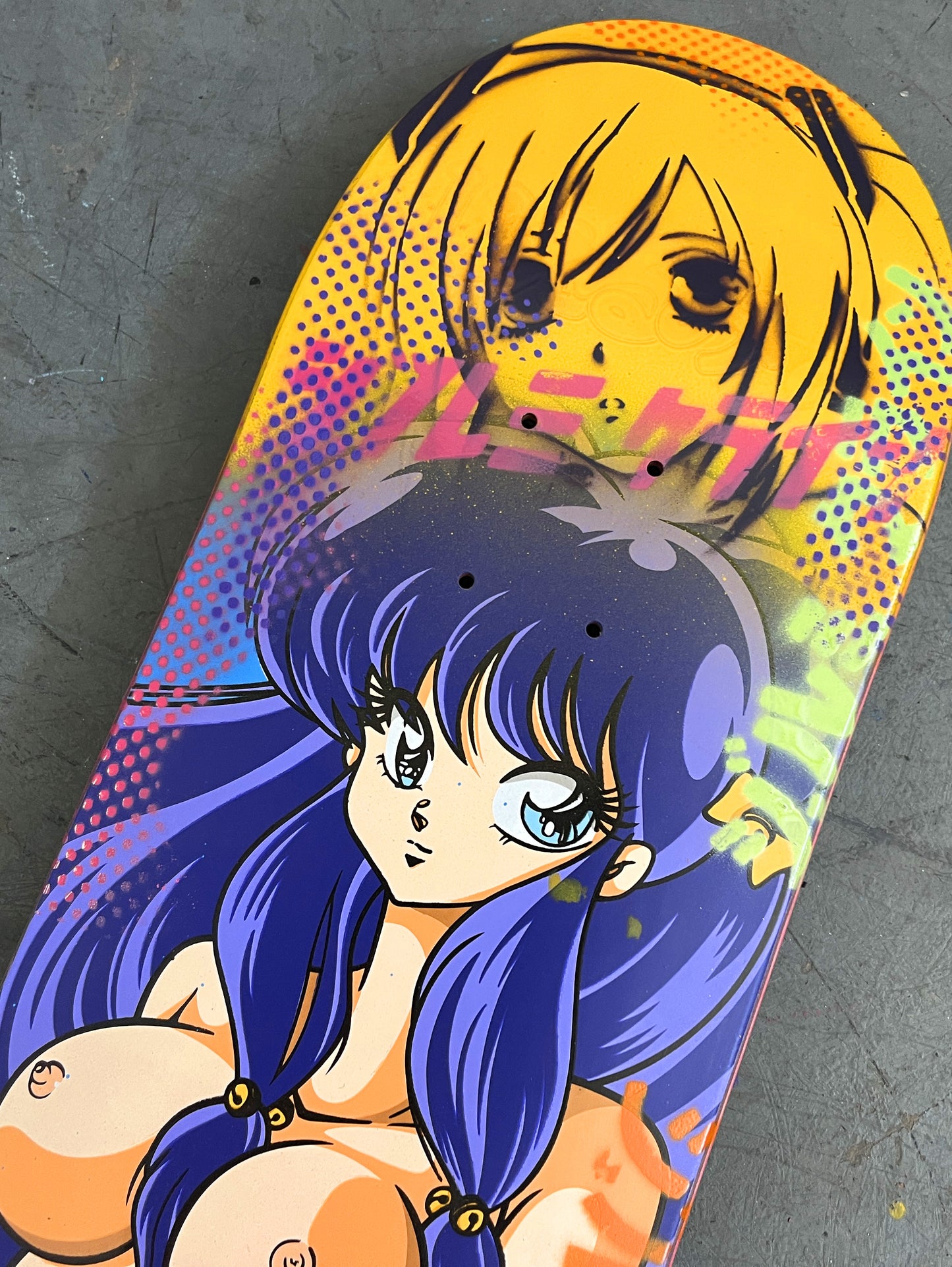 shampoo YELLOW/PURPLE 8.25 X 32 MIXED PROCESS 1 OF 1 SIGNED