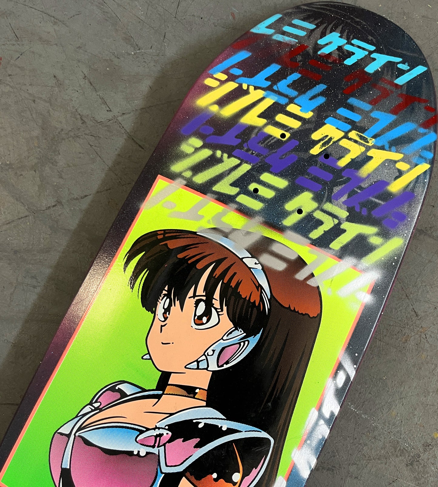 dream girl GALAXY HAND PAINTED BACKGROUND 9.5 X 31.75 1 OF 1