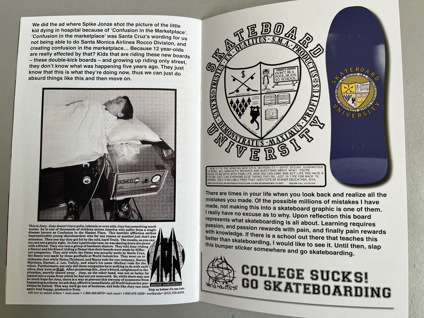SIGNED world industries 2026 catalog