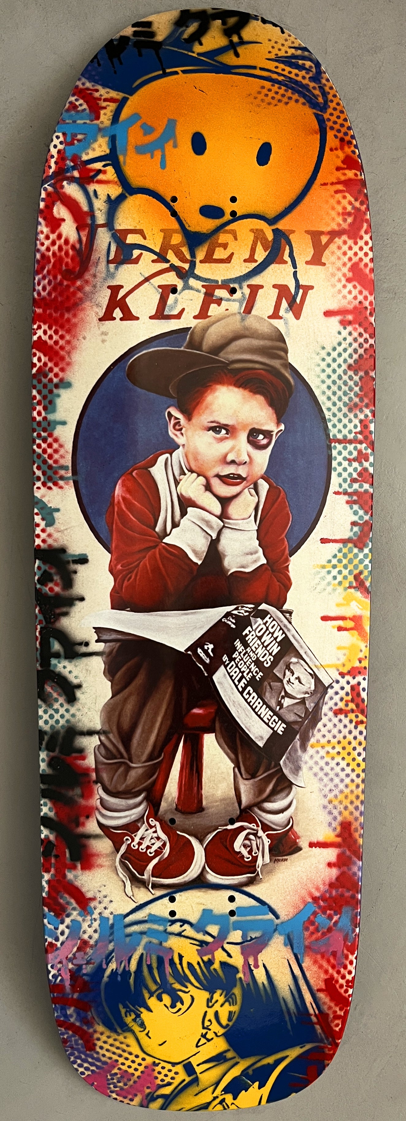 world industries black eye kid SLICK 9.625 MIXED PROCESS DREAMGIRL/LANCE SIGNED 1 of 1