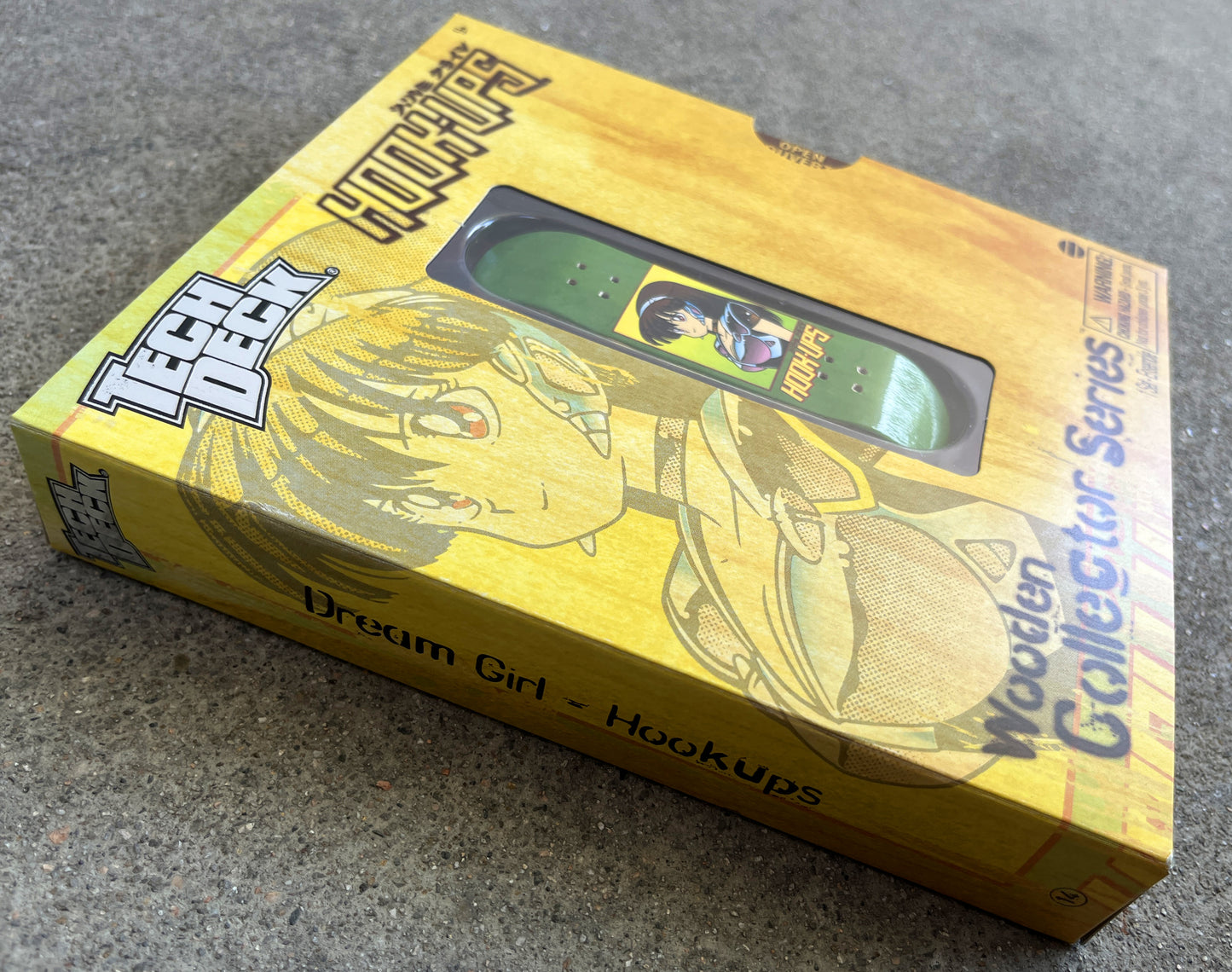 tech deck hook-ups dream girl wooden collectors series skateboard NEW OLD STOCK