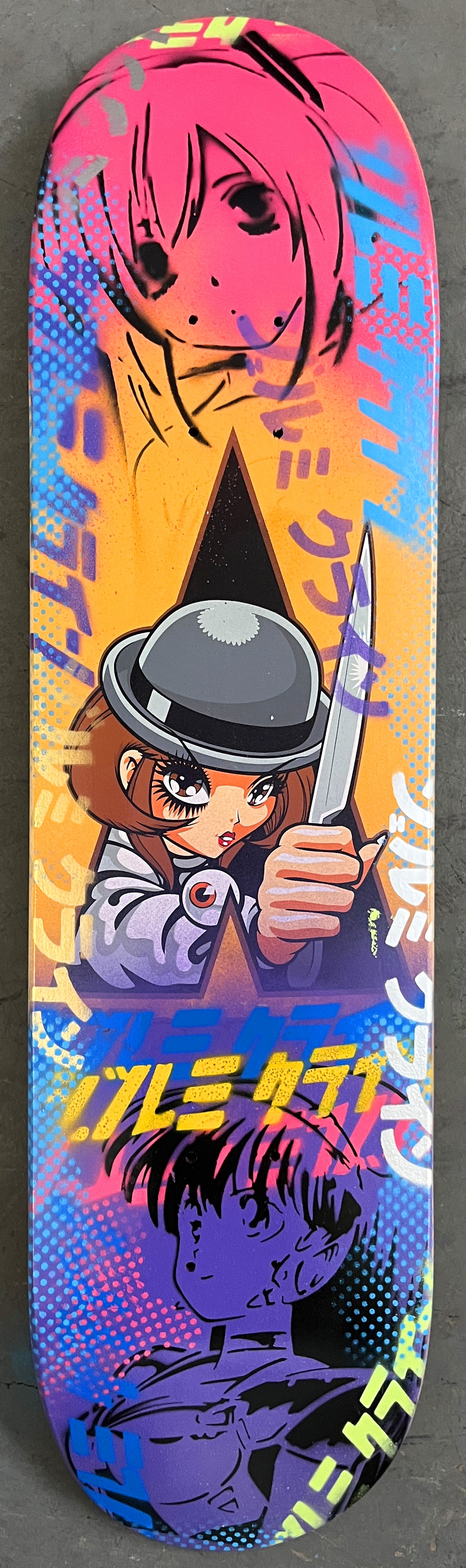 ultraviolence 8.25 X 32.25 PINK/PURPLE MIXED PROCESS SIGNED 1 of 1