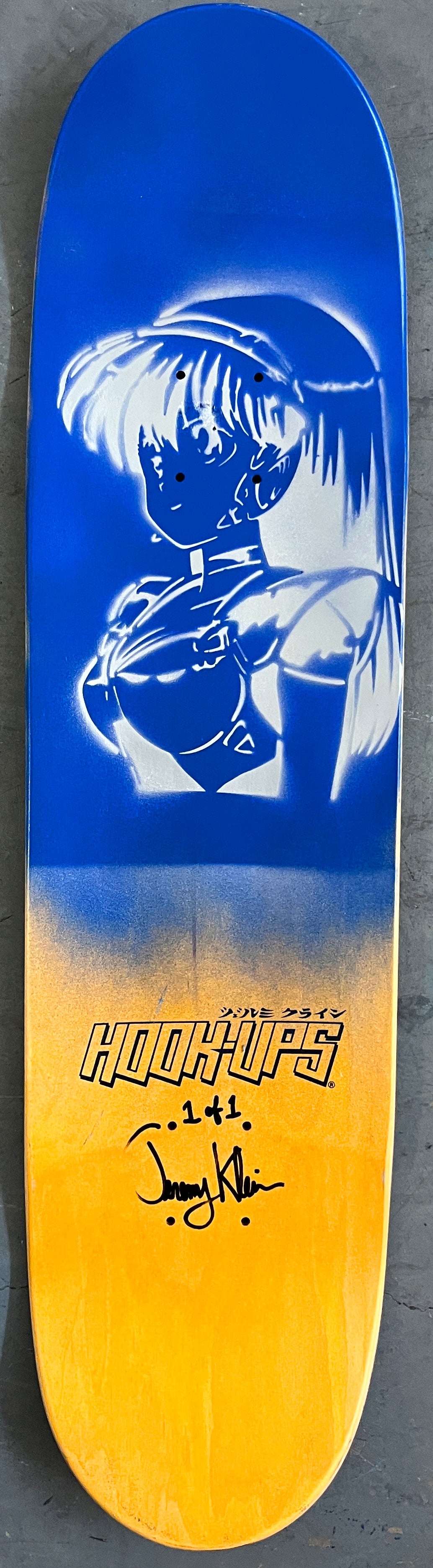 ultraviolence 8.25 X 32.25 PINK/PURPLE MIXED PROCESS SIGNED 1 of 1