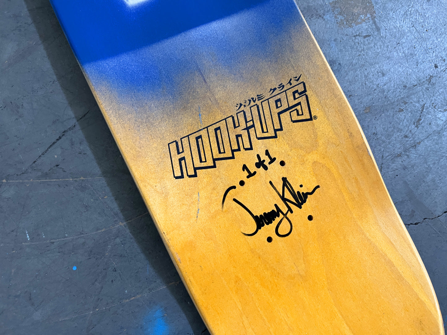 ultraviolence 8.25 X 32.25 PINK/PURPLE MIXED PROCESS SIGNED 1 of 1