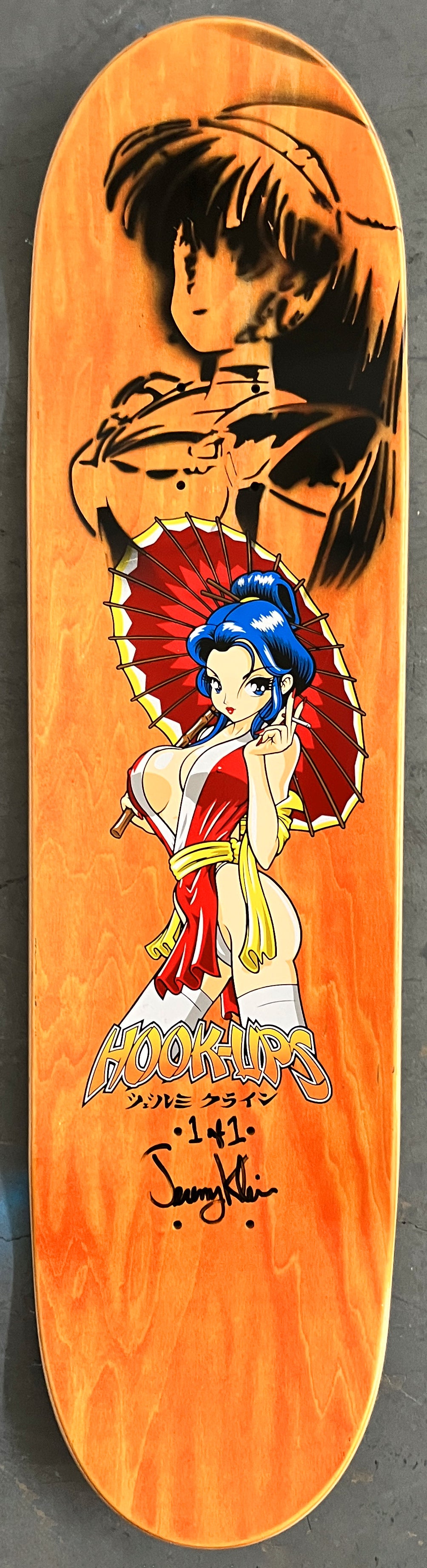 geisha 8.25 X 32.25 SILVER MIXED PROCESS SIGNED 1 of 1