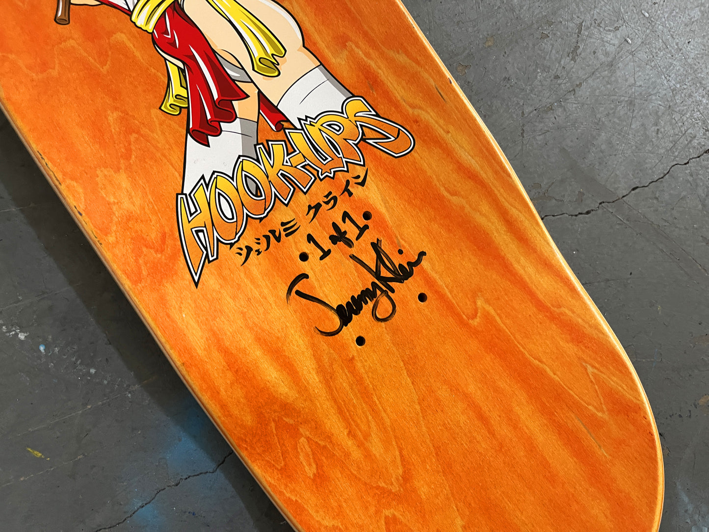 geisha 8.25 X 32.25 SILVER MIXED PROCESS SIGNED 1 of 1