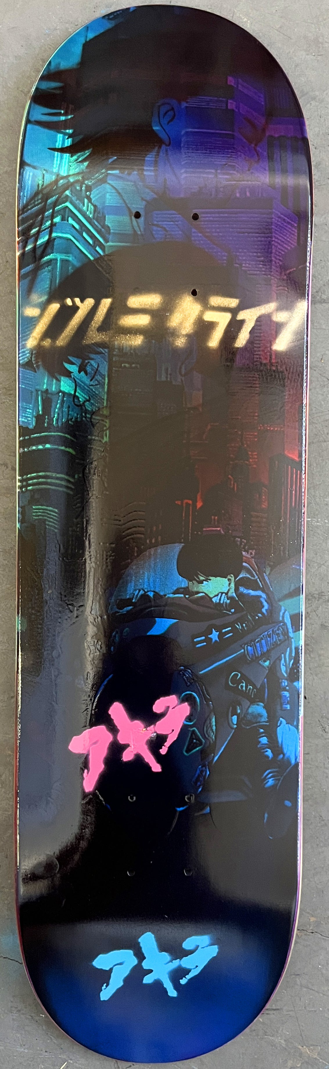 kaneda MIS-PRINT/DOUBLE PRINT ANODIZED 8.5 X 32.25 1 OF 1 SIGNED