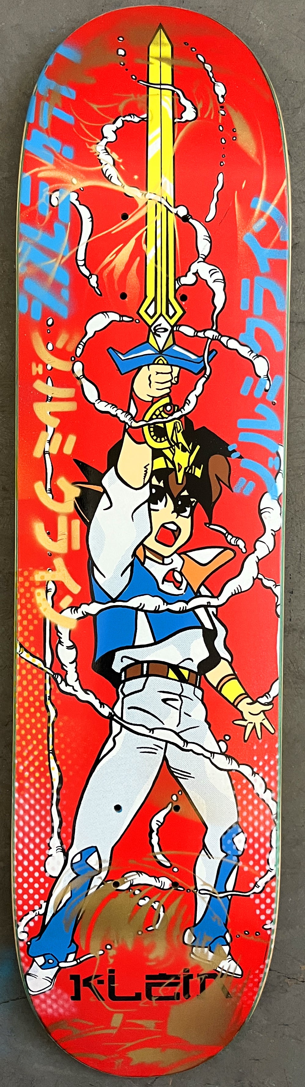 wataru GOLD/SILVER 7.5 X 31.75 1 OF 1 SIGNED