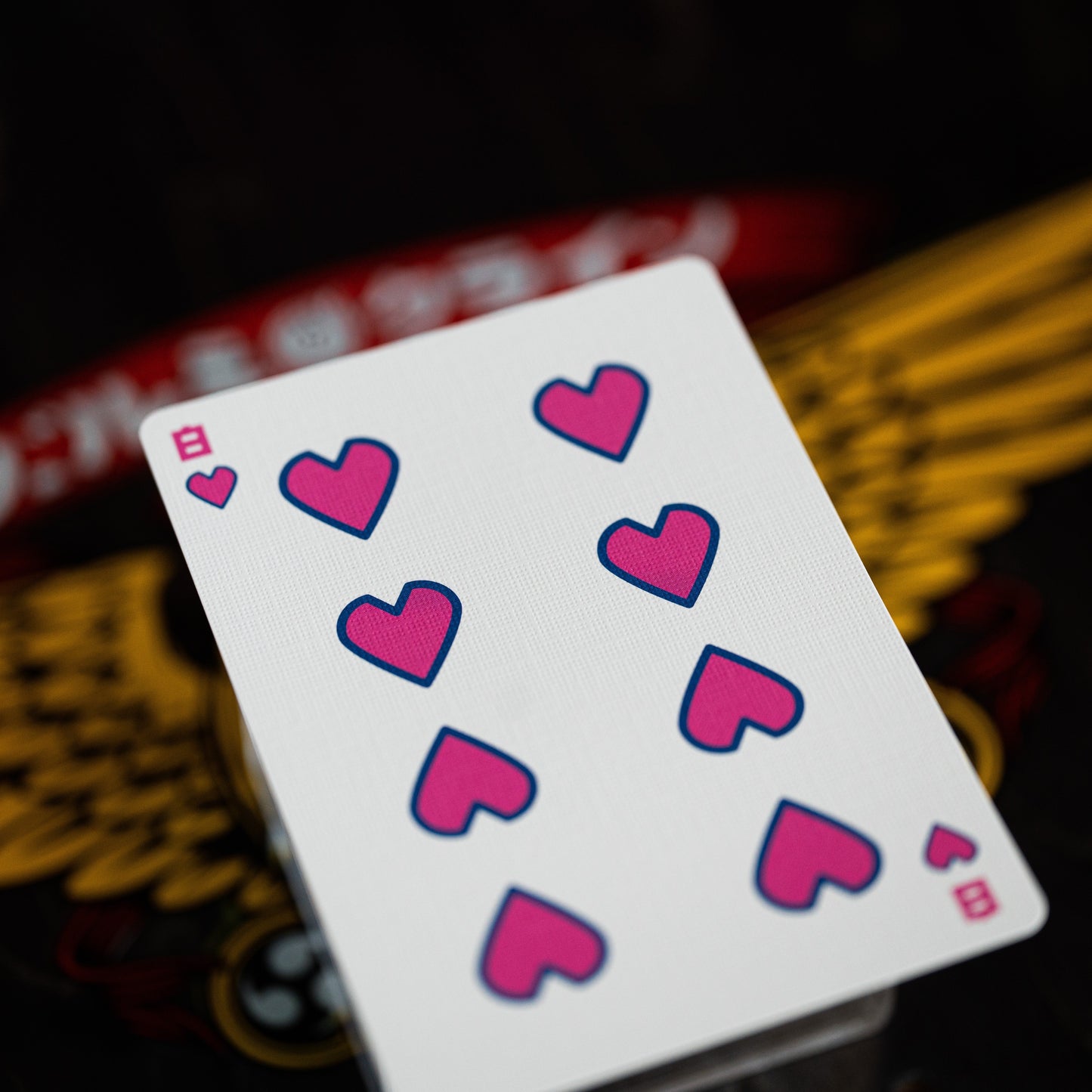 dream girl playing cards LIMITED FOIL EDITION GILDED PINK/PURPLE SHIFT