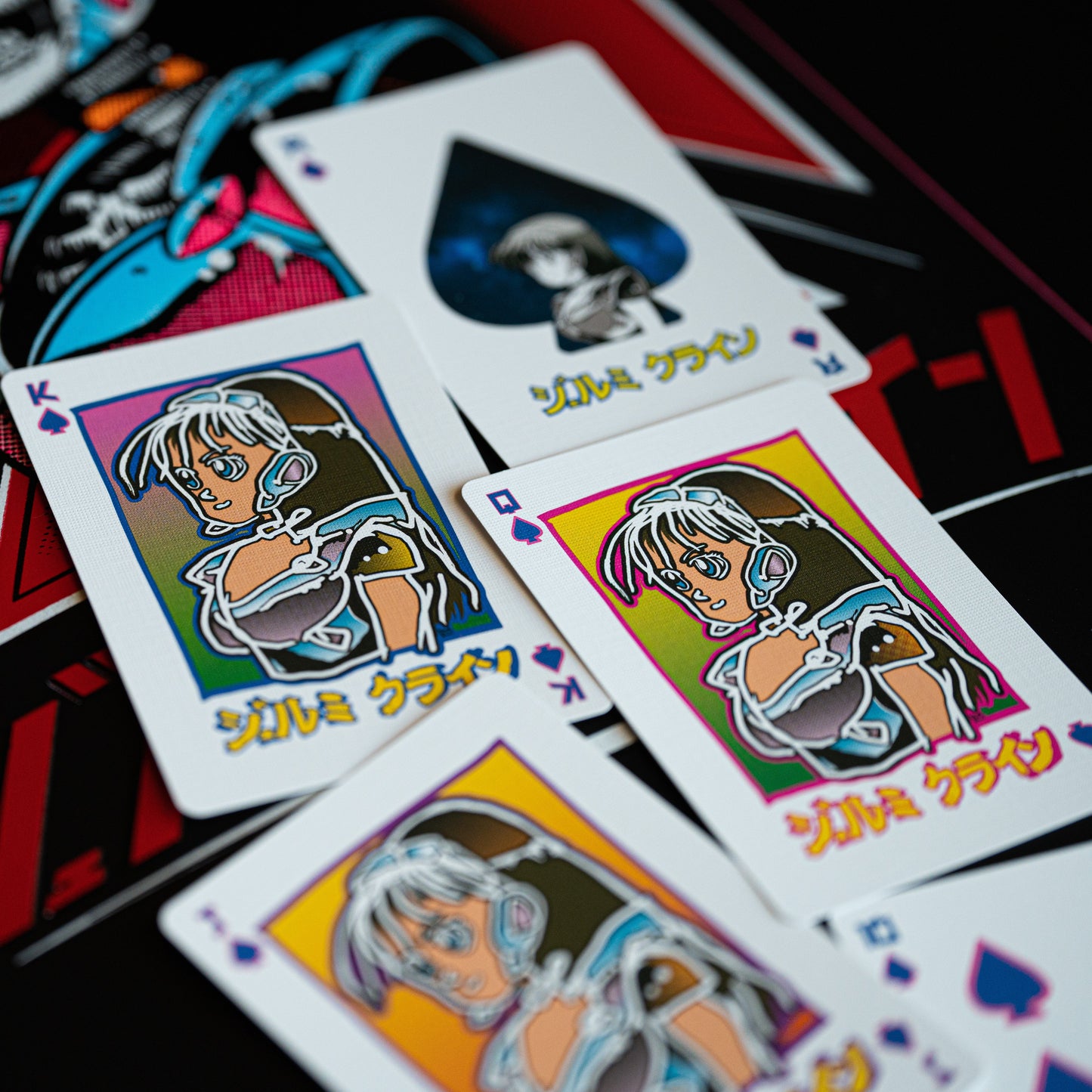 dream girl playing cards LIMITED FOIL EDITION