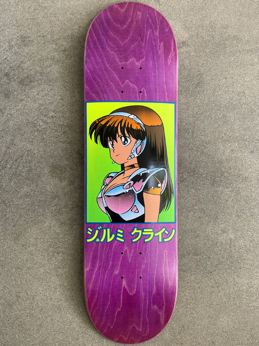 dream girl hand screened MAGENTA 8.5 X 32.25