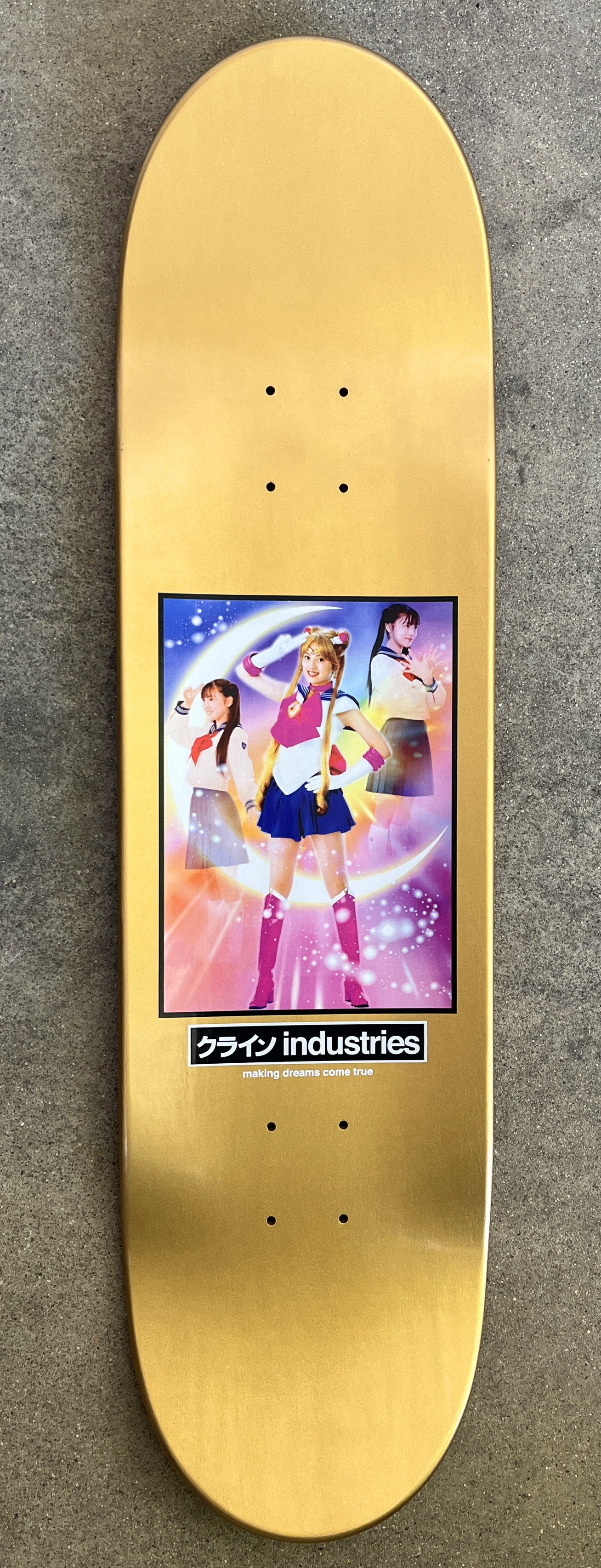 eternal moon FULL DIP METALLIC GOLD 8.5 X 32