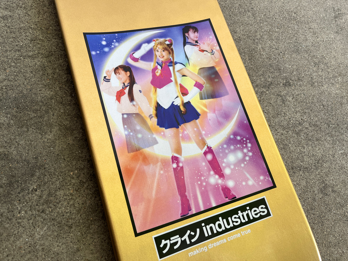 eternal moon FULL DIP METALLIC GOLD 8.5 X 32