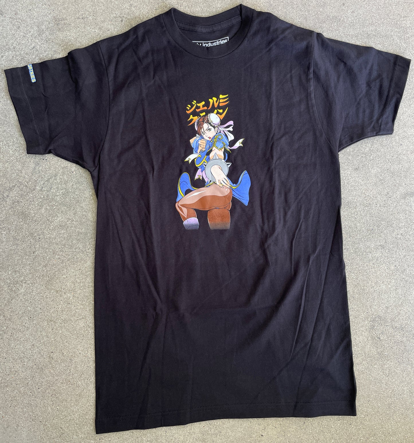 Chun li 2 t-shirt BLACK