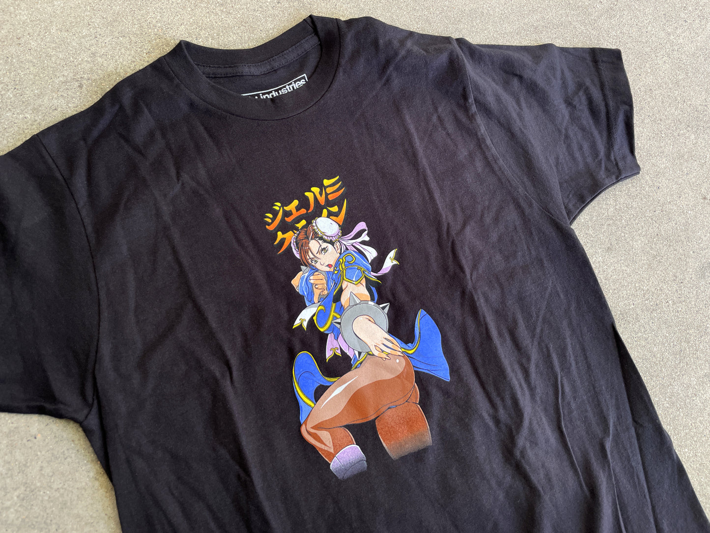 Chun li 2 t-shirt BLACK