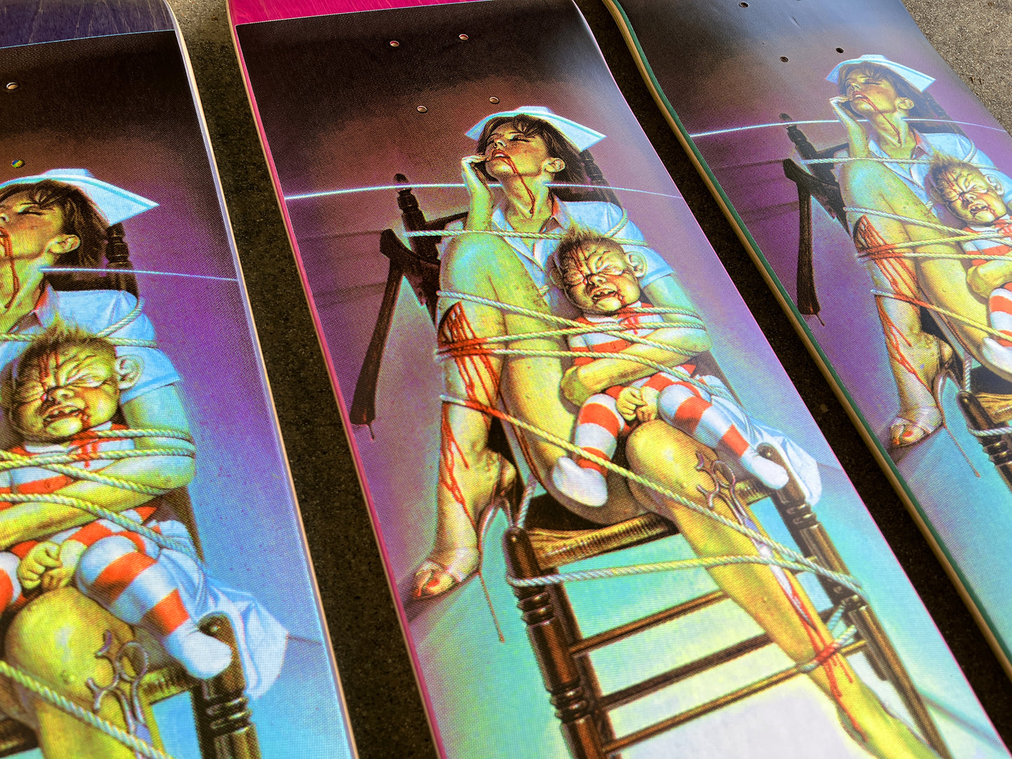 nurse 8.25 X 32.25 ASSORTED COLORS HAND SCREENED