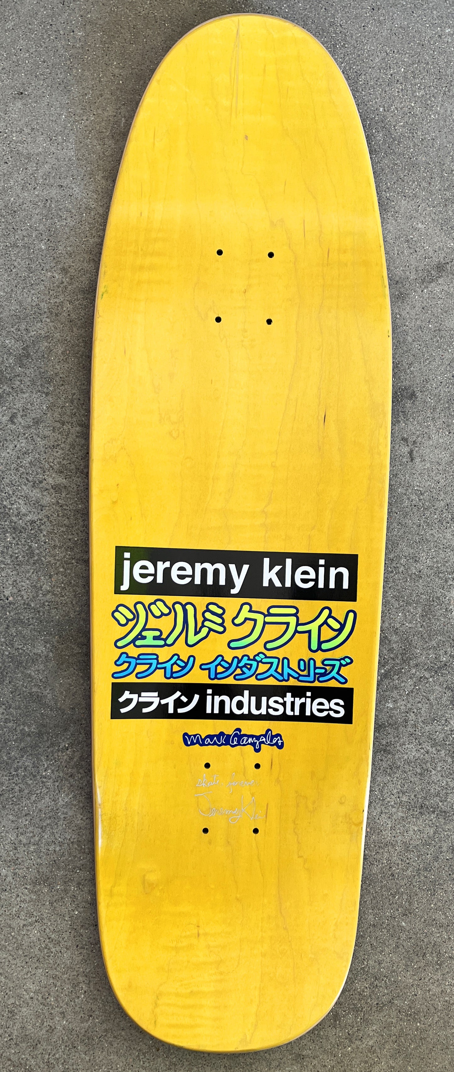 gonz dream girl GALAXY SIGNED original size 9.5 X 31.75 HAND PAINTED BACKGROUND