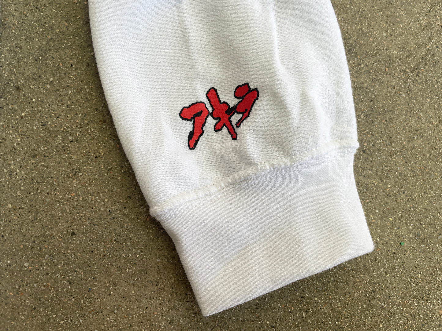 neo tokyo hooded sweatshirt - WHITE