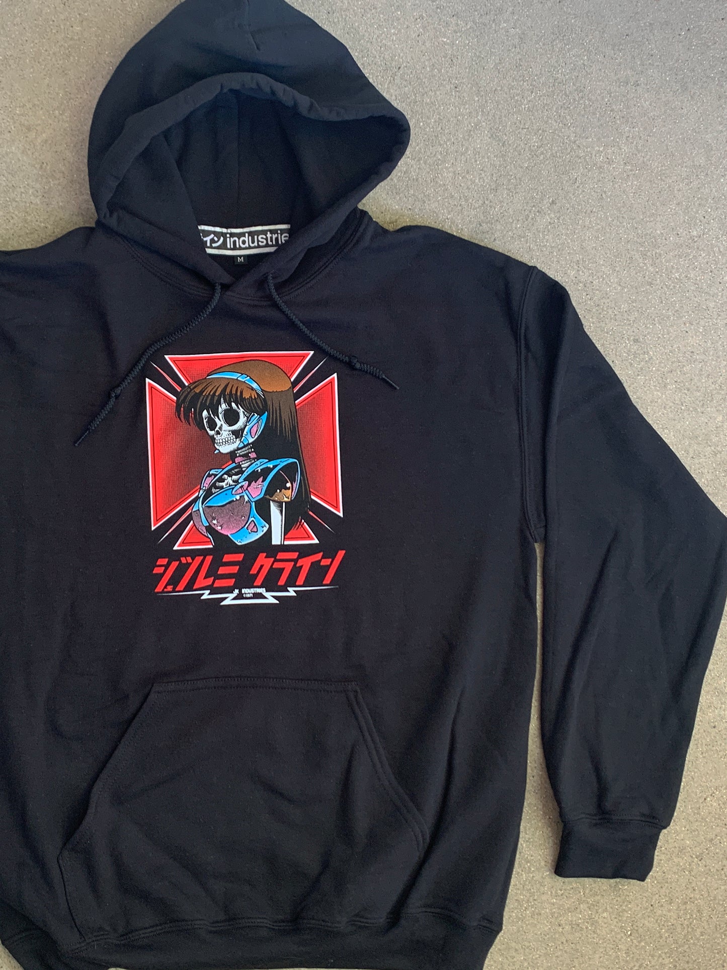 dream hawk hooded sweatshirt - BLACK