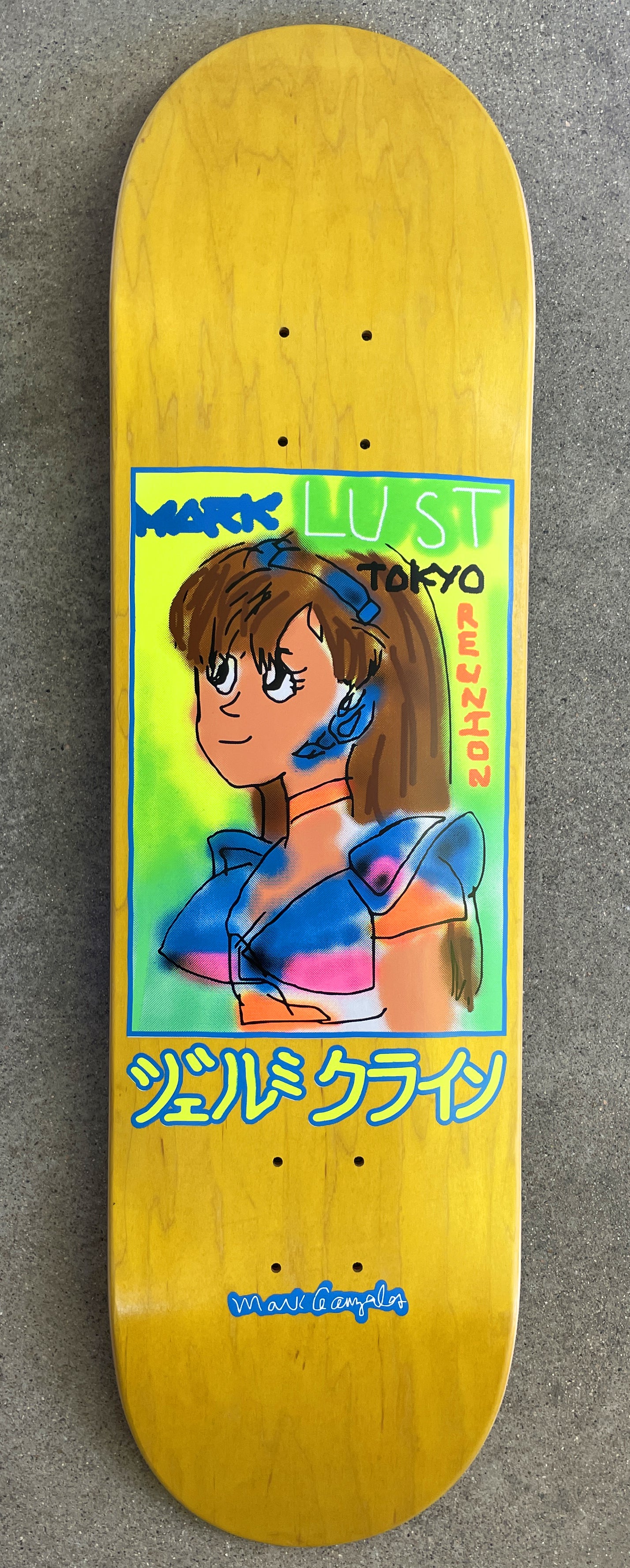 gonz dream girl YELLOW VENEER 8.5 X 32.25