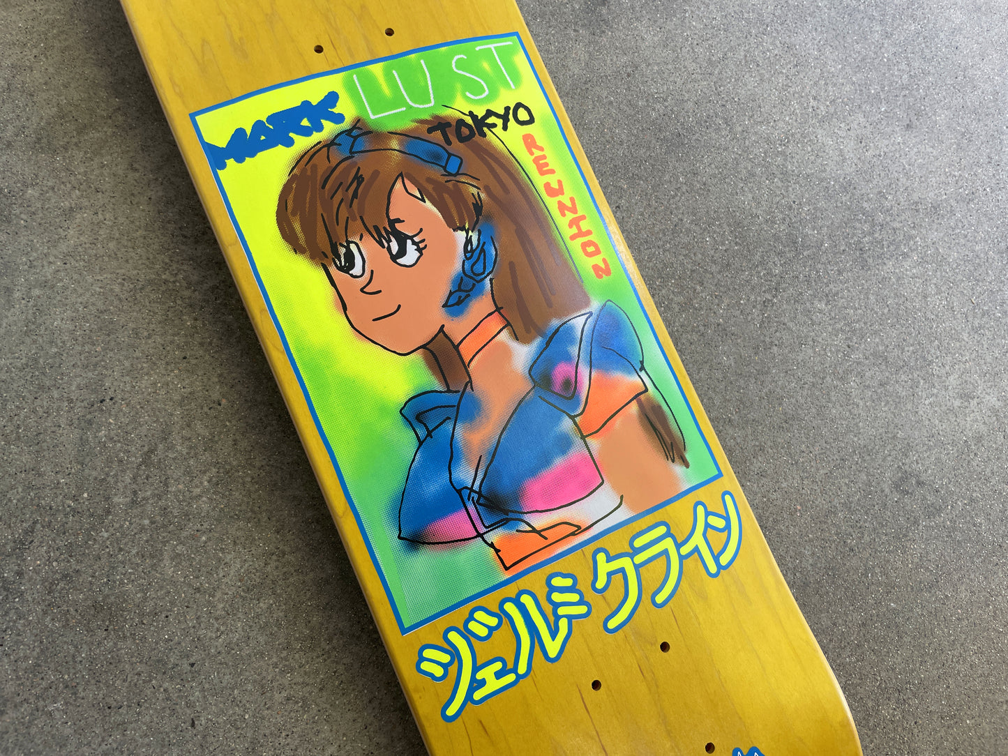 gonz dream girl YELLOW VENEER 8.5 X 32.25