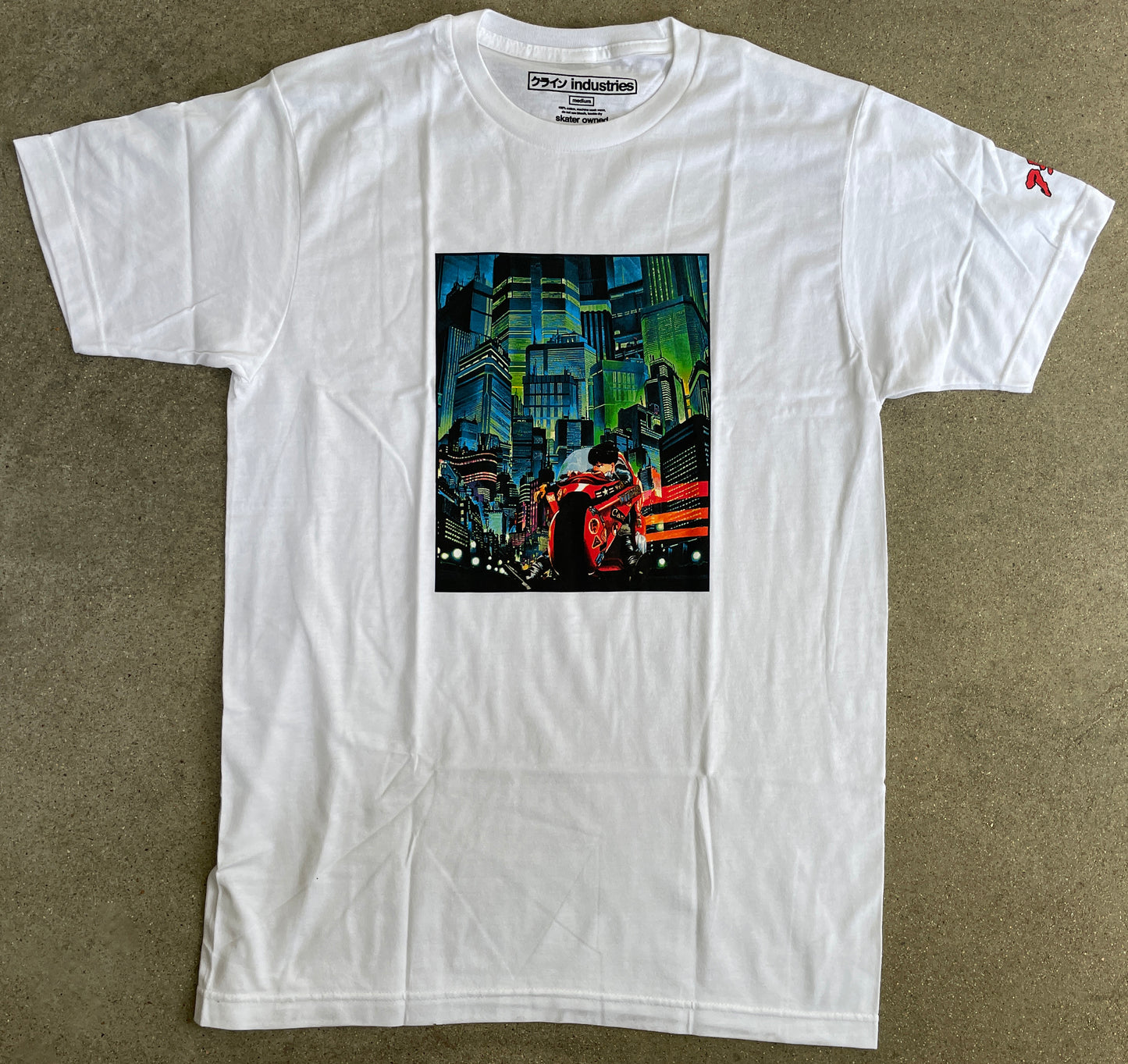 neo tokyo t-shirt - WHITE