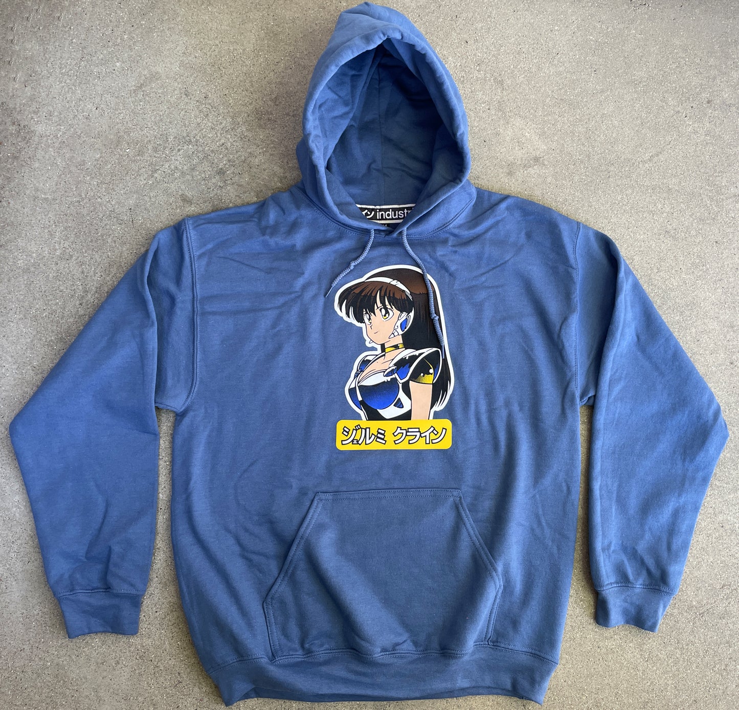 dream girl hooded sweatshirt - INDIGO BLUE