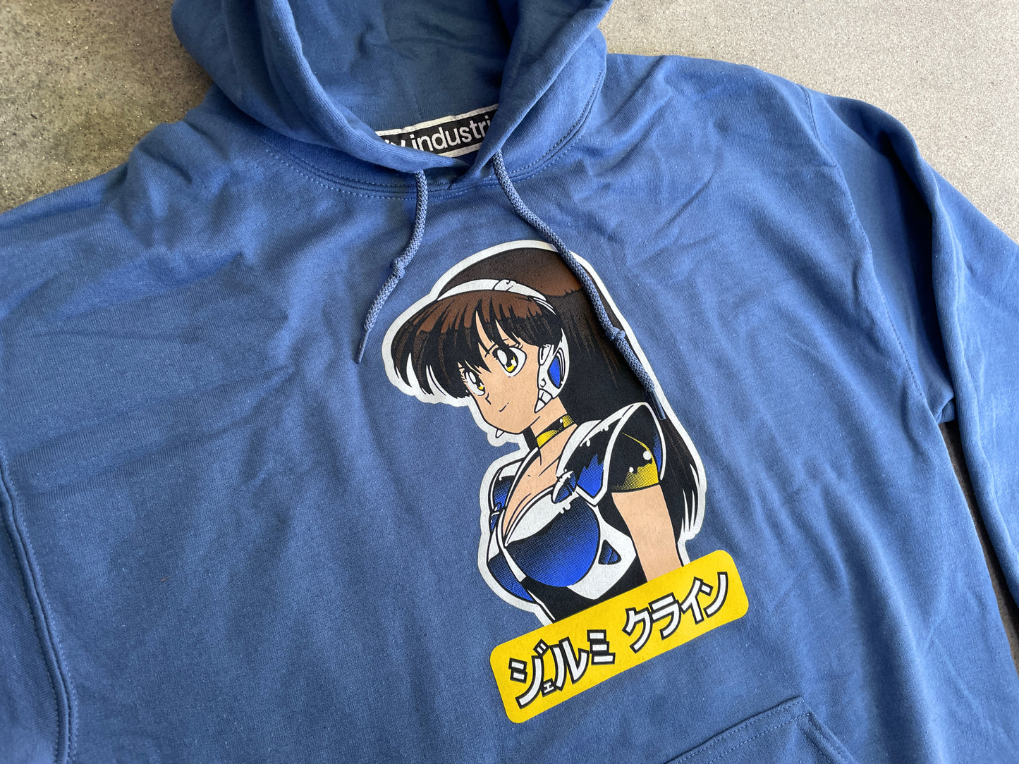 dream girl hooded sweatshirt - INDIGO BLUE