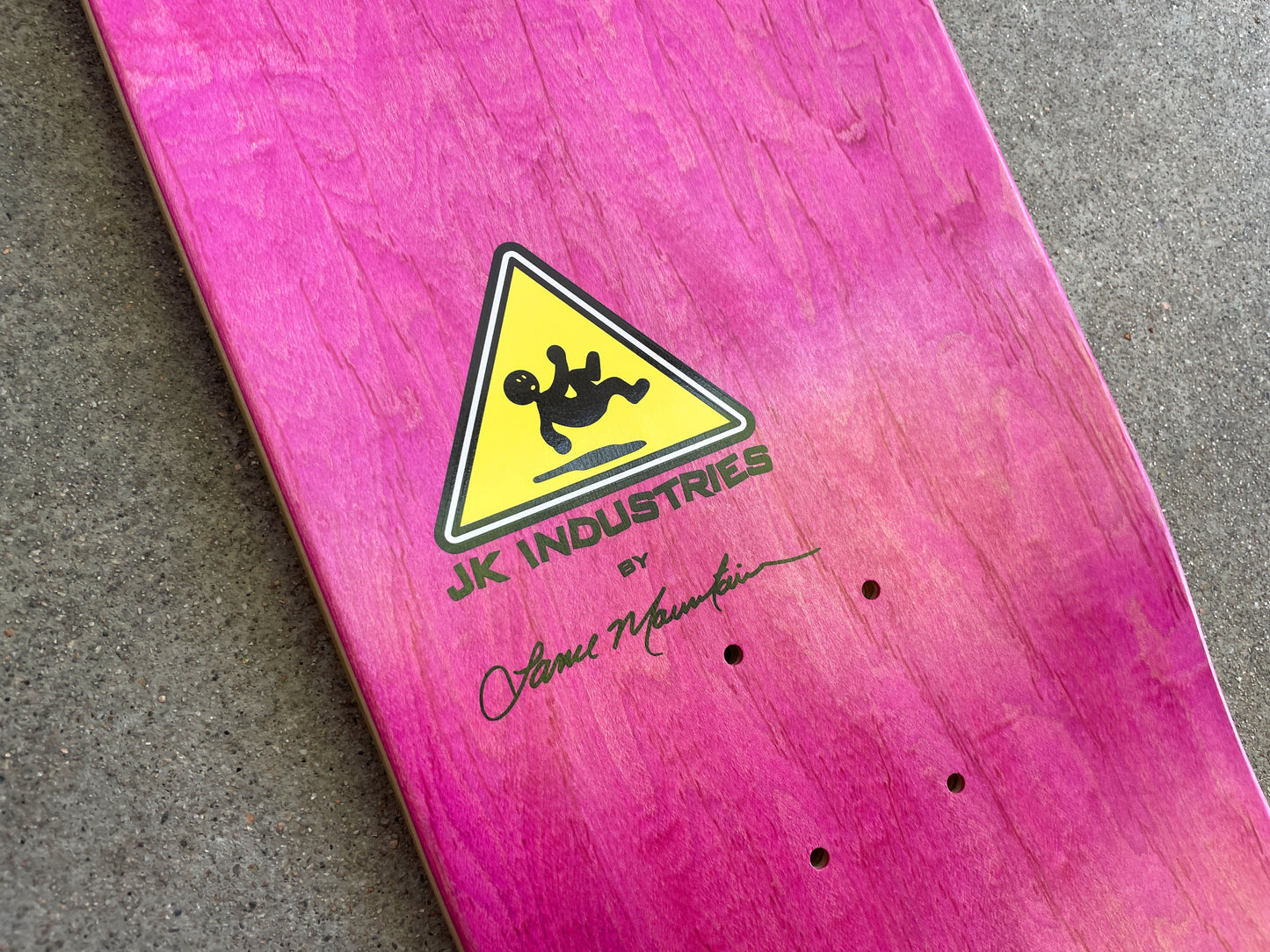 ASSORTED STAINS black eye kid board by lance mountain 8.5 X 32.25