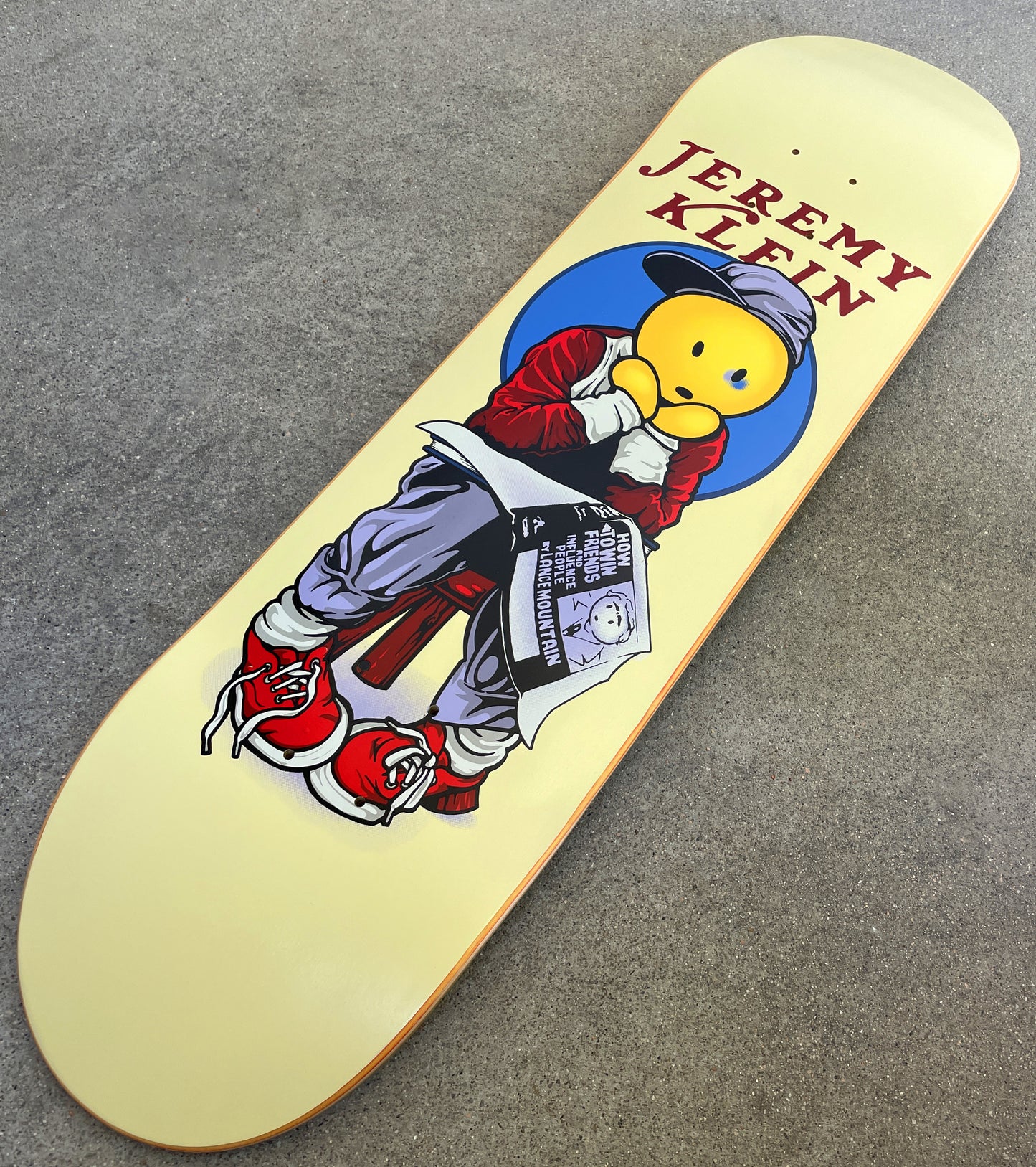 black eye kid board by lance mountain 8.5 X 32.25