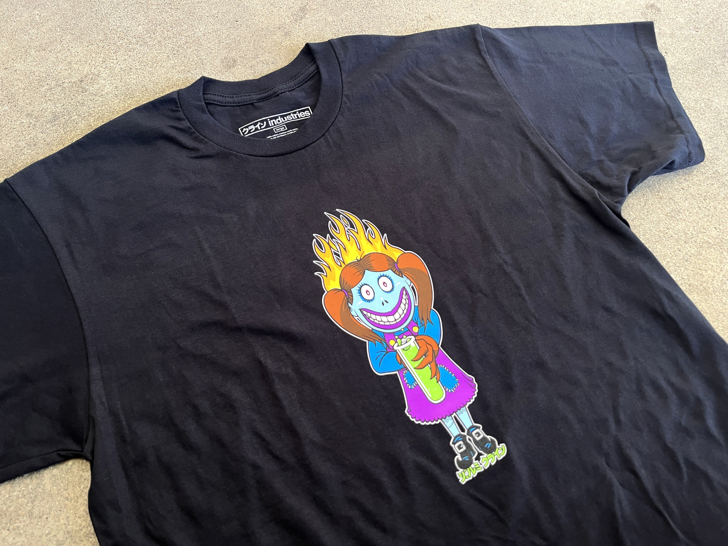 demon child t-shirt BLACK