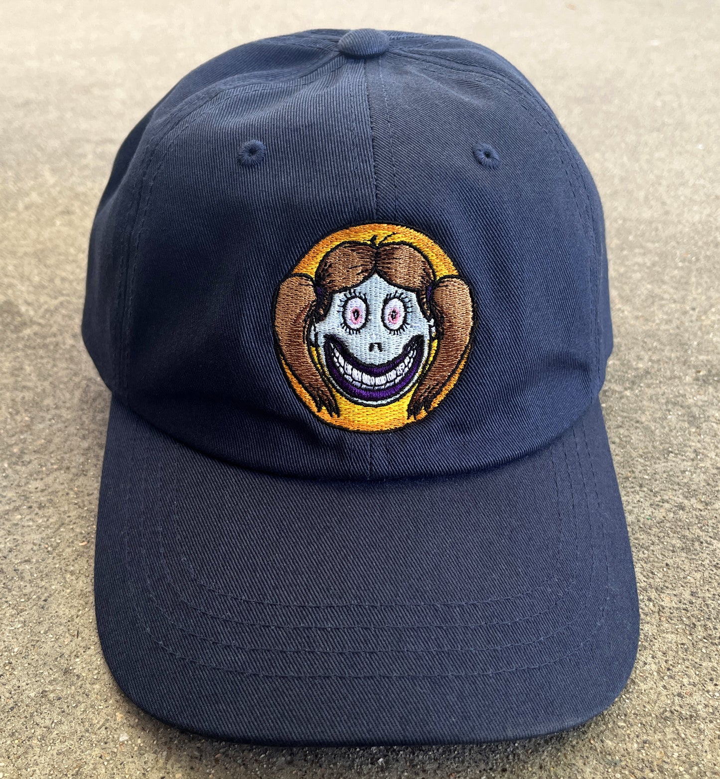 demon child unstructured hat NAVY